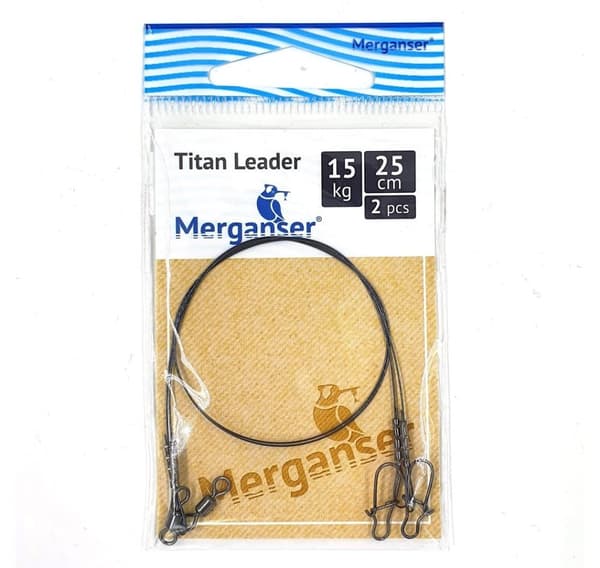 Merganser Titan Leader, 15 kg, 25 cm, 2 pcs