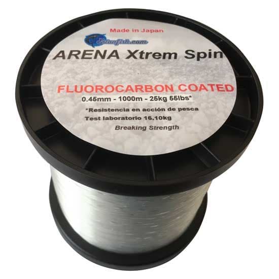 Estanfish Arena Xtrem Spin Monofiilisiima 1000 M Hopeinen 0.450 mm