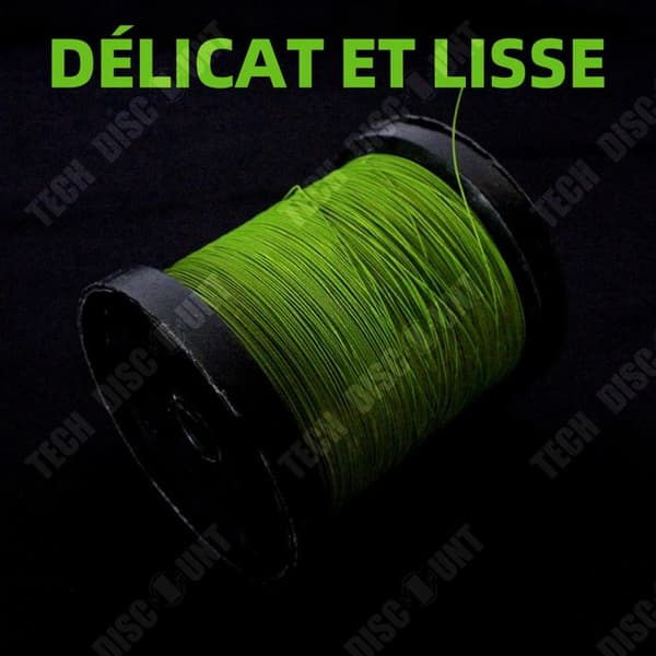 TD fiskelina 200 m fiskelina spänning 22,08 kg fluorescerande grön fiskelina PE fluorkarbonfiske Lämplig för alla spön