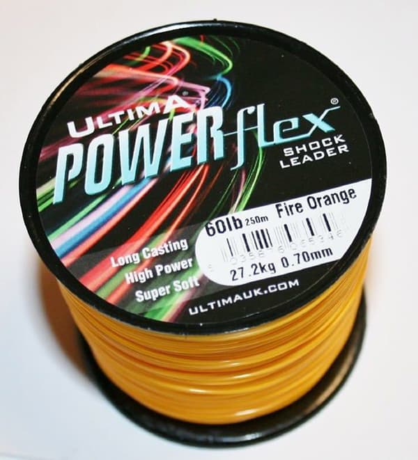 Nylon - fiskelina - Ultima fläta - E6536 - Powerflex High Performance Line - 115gr spole för män
