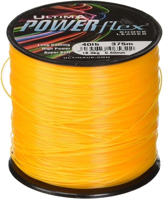 Nylon - fiskelina - Ultima fläta - E6536 - Powerflex High Performance Line - 115gr spole för män