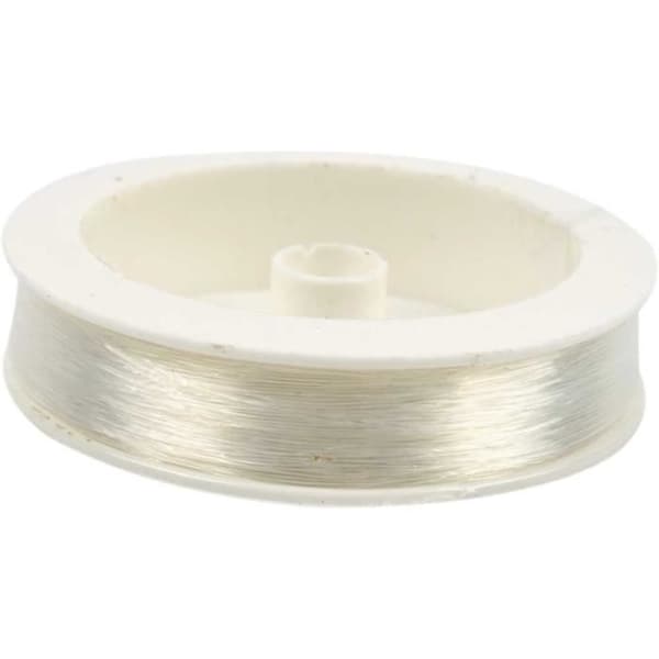 Nylontråd - Klassisk - 0,4 mm - 100 m - Transparent - Bra kvalitet