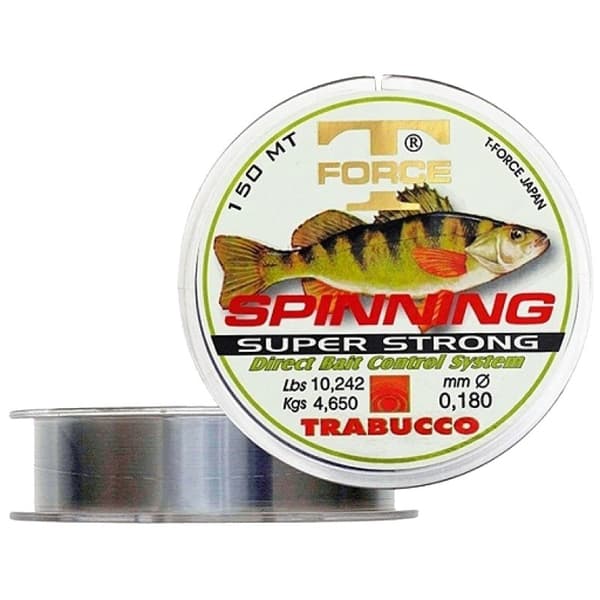 TRABUCCO T-FORCE SPINNLINA FÖR ABBORRAR 0,16 MM 150 M 053-50-160 | 053-50-160