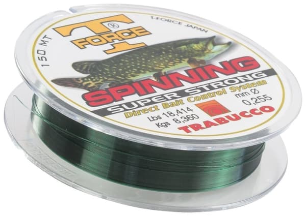 TRABUCCO T-FORCE SPINNLINA FÖR GÄDDAR 0,25 MM 150 M 053-55-250 | 053-55-250