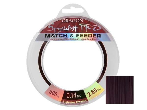 Dragon Specialist PRO MATCH- & FEEDERLINA 0,30 MM 300M 31-09-030 |TDC-31-09-030