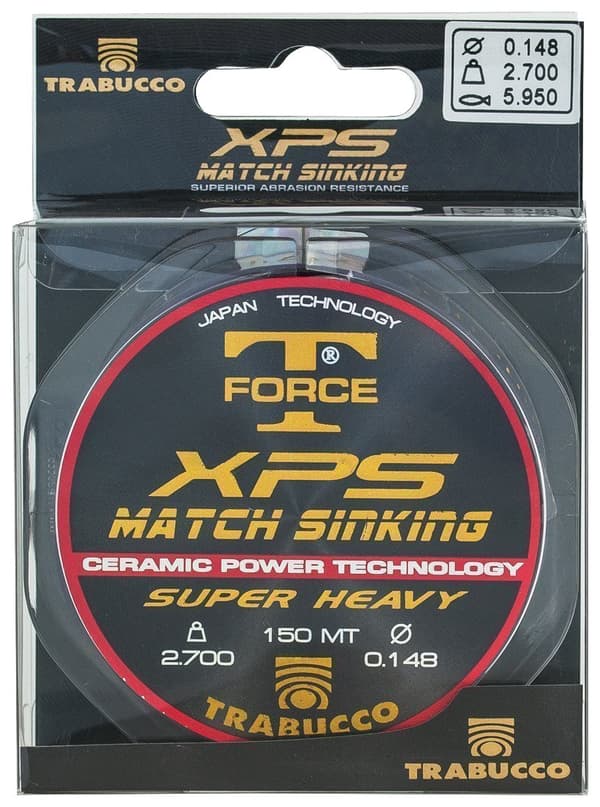 TRABUCCO T-FORCE XPS MATCH SJUNKLINA 0,181 MM 150 M 053-85-180 | 053-85-180