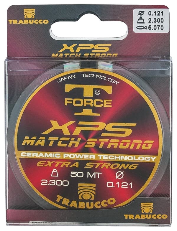TRABUCCO T-FORCE XPS MATCH STRONG LINE 0,162 MM 50M 053-80-160 | 053-80-160