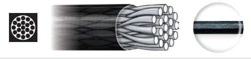 Dragon American Fishing Wire Surflon-tafsa 3 kg 30 cm 2 st.