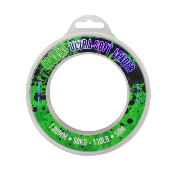 Madcat Ultramjuk Mono-Ledare 50M 1.00MM 50KG Transparent |SVS51887