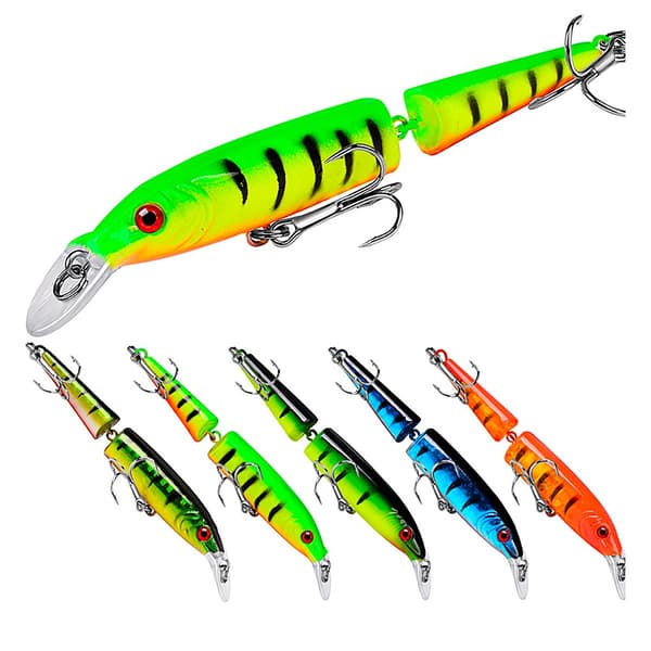 Startkit 21 st Blandade fiskedrag - Skeddrag Wobblers Spinnare