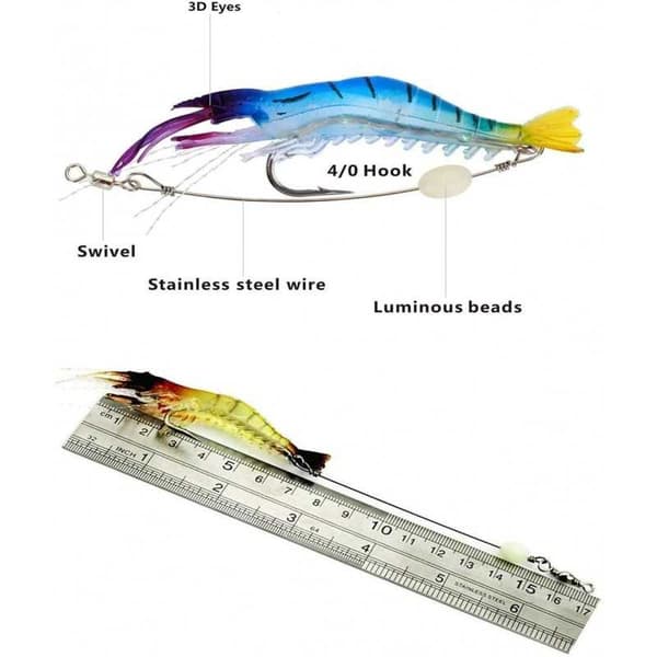6-PACK Räkbeteset Fiskbete