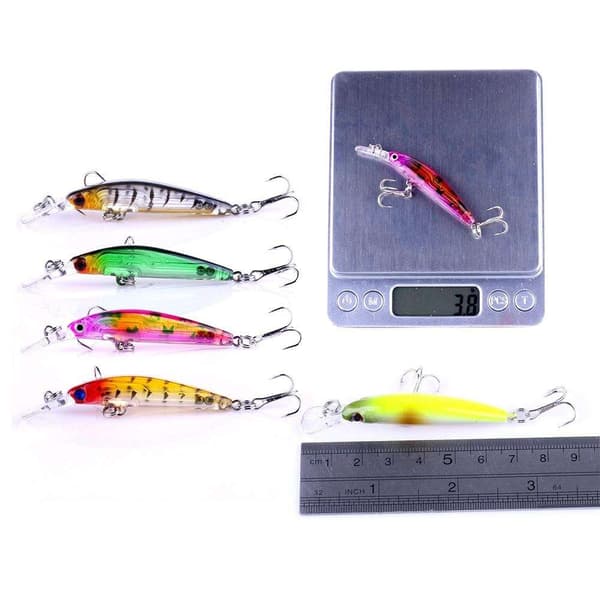 26 fiskesluk wobbler, Minnow blandet, Spinnare