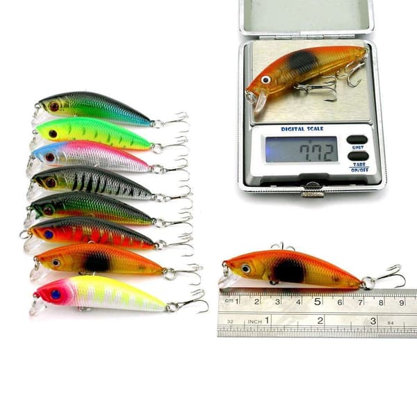 26 fiskesluk wobbler, Minnow blandet, Spinnare