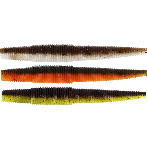 Westin Ned Worm 7cm 3g Dark Water Mix 7pcs