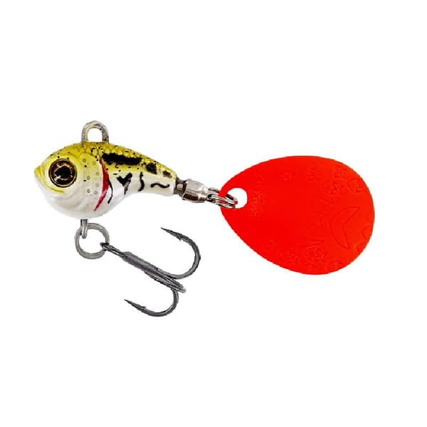 Westin DropBite Tungsten Spin Tail Jig 2cm 13g Pearl Stickleback