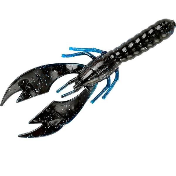 YUM Craw Papi 9cm Black Blue Shad 8pcs