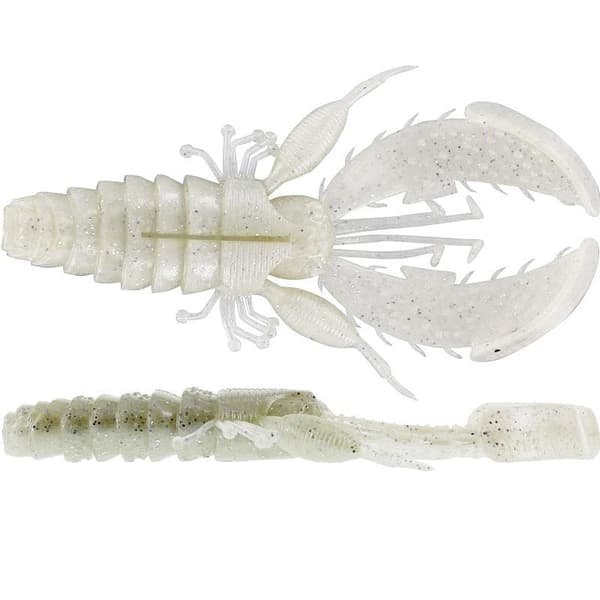 Westin CreCraw Creaturebait 8,5cm 7g Glow White 5pcs