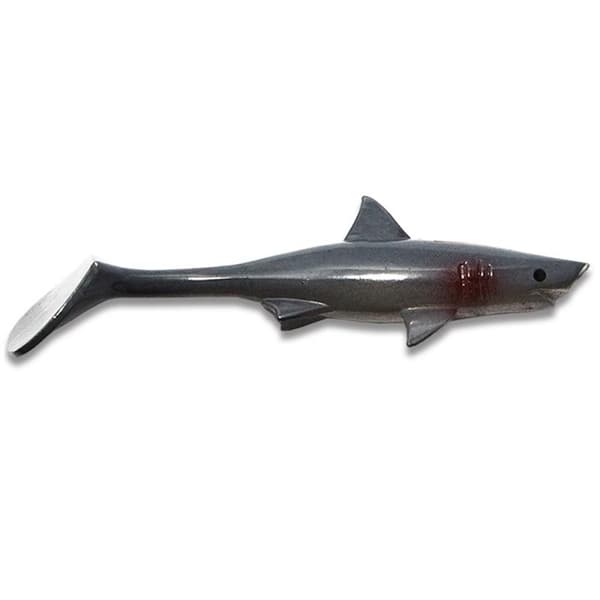 Shark Shad Lures Baby Shark Great White 10cm, 9gr, 8-pakning