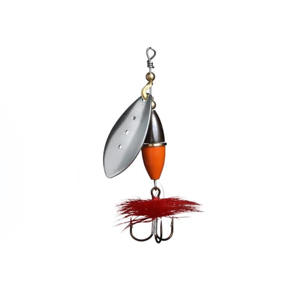 Myran Wipp Spinner 15g Silver/Orange/Svart