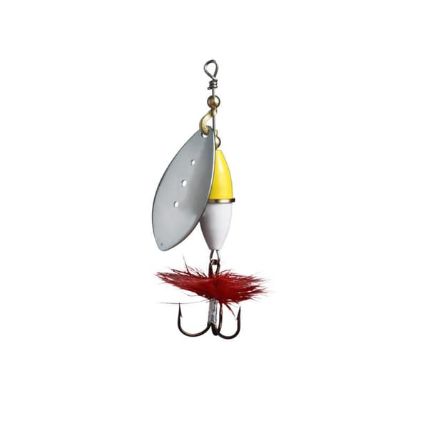 Myran Wipp Spinnare 3g Silver/Gul/Vit