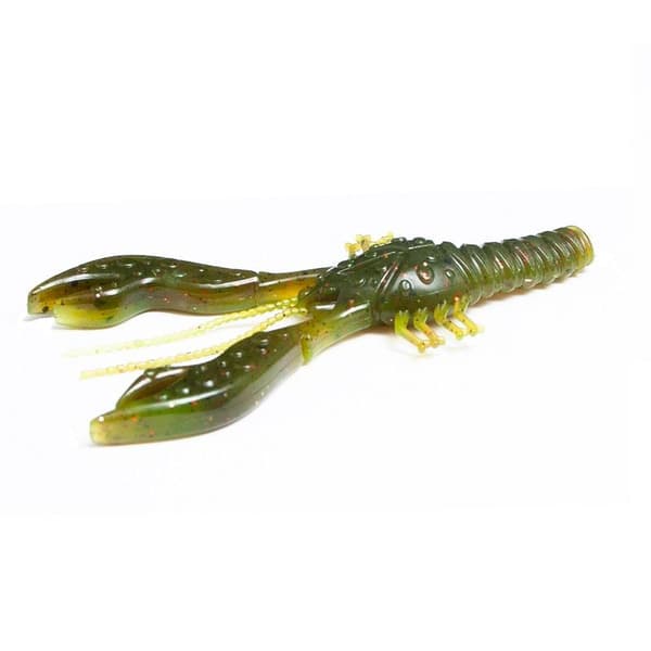 M-WAR Baby Lobster Bass Pumpkin/Chartreuse 10cm, 8-pakning