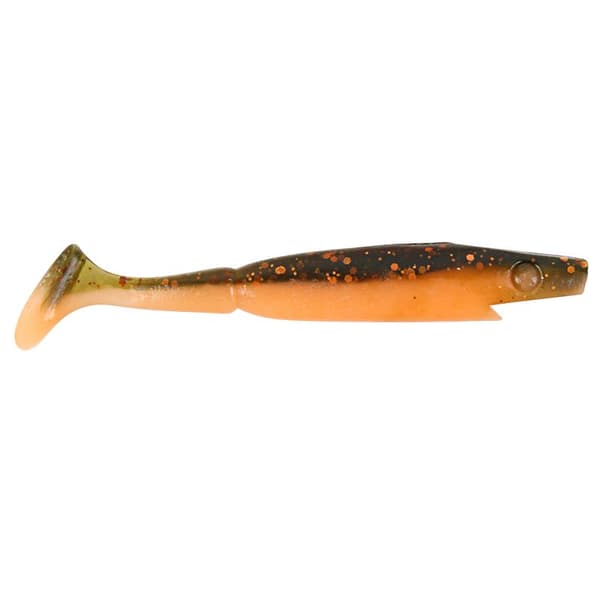 Piglet Shad, 8,5cm, 4g - Black Pumpkin - 8pcs