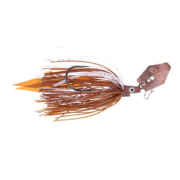 Pig Hula Chatterbait, 11g - Motoroil Pepper