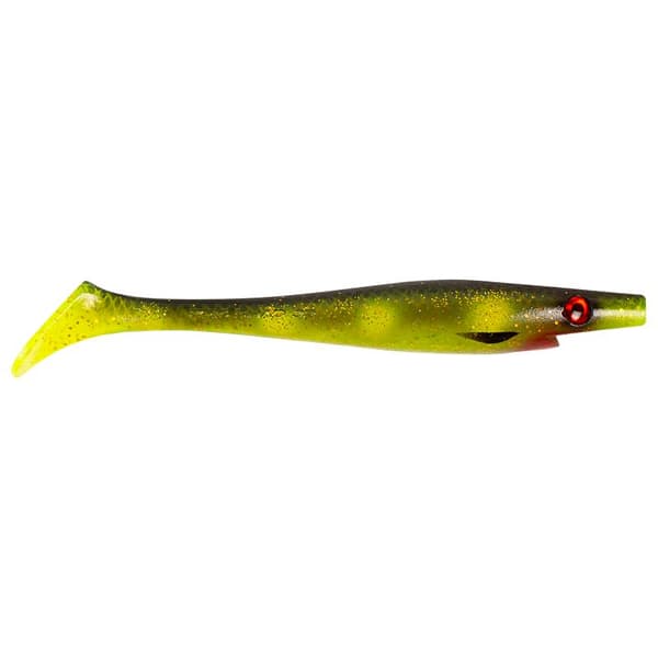 Pig Shad Jr, 20cm, 50g - Hot Spotted Bullhead - 2pcs