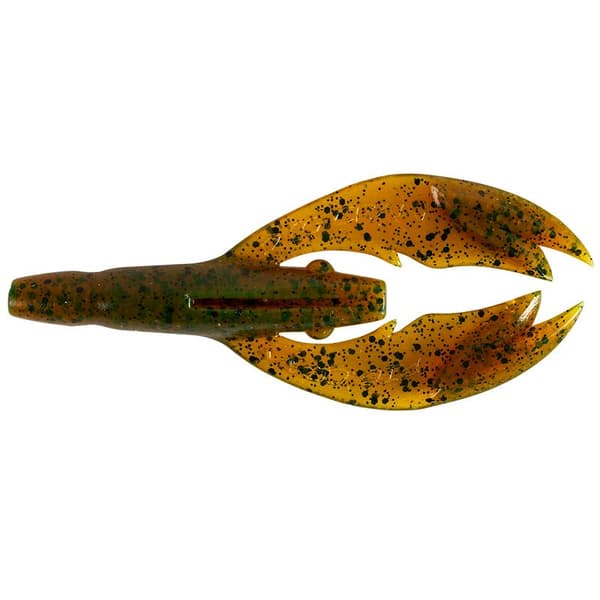 Pig Craw, 10cm, 9g - Motor Oil Pepper - 6pcs