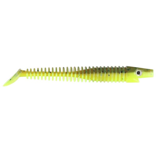 Pigster, 10cm, 4g - Brown Chartreuse Flake - 10pcs