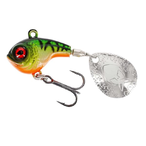 Westin DropBite Spin Tail Jig 3,4cm 17g Firetiger