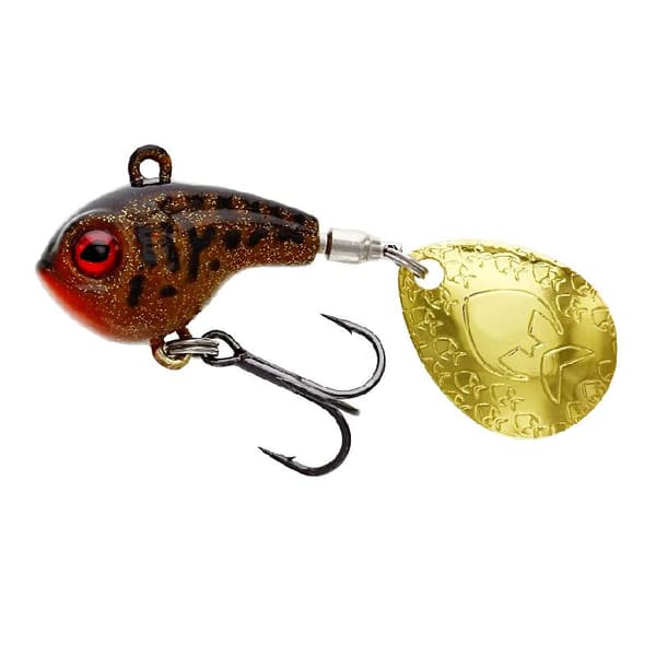 Westin DropBite Spin Tail Jig 2,6cm 8g Motoroil Burbot