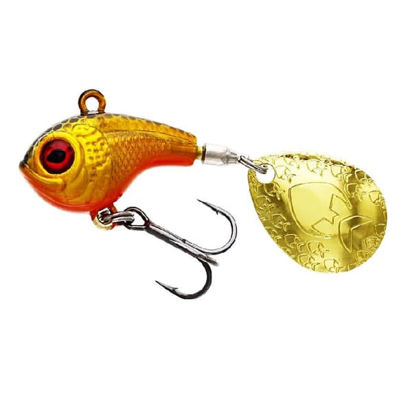 Westin DropBite Spin Tail Jig 3,4cm 17g Gold Rush