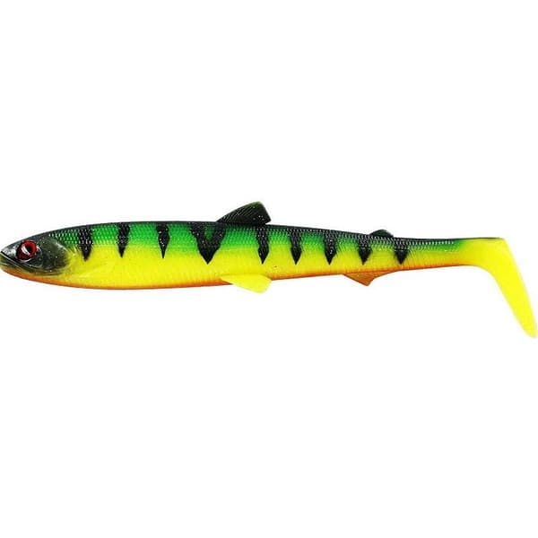 Westin BullTeez Shadtail 24cm 107g Tiger Perch 1pcs