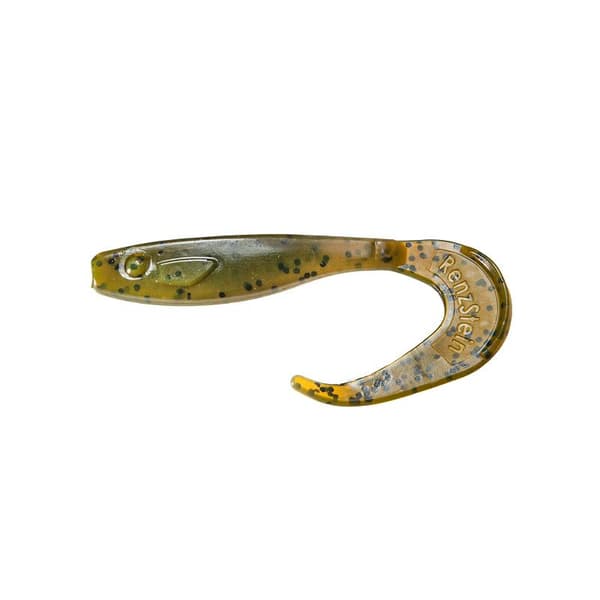 Renz-Stein Renz Tail Finesse Green Pumpkin 7cm, 3g, 8-pack