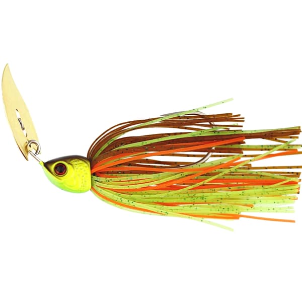 Westin Bladebite V2 Tungsten Bladed Jig 9g Sinking Brown Chartreuse