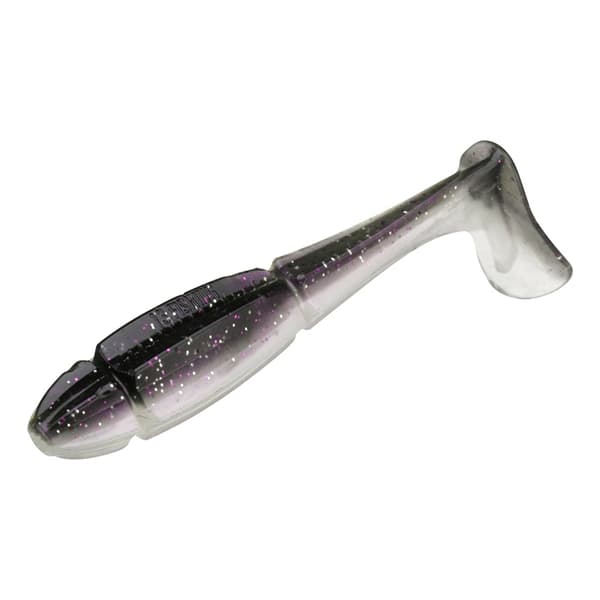 13 Fishing Churro Paddle Tail Swimbait, 11cm, 10g - Purple Rain - 6pcs