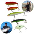 Miniatyrbild 3 av 4: Fiskedragssats, plastmaskar, minnow, poppar, beten, mjuka fiskejiggar Fiskekrokar - Portabelt fiskebetssats