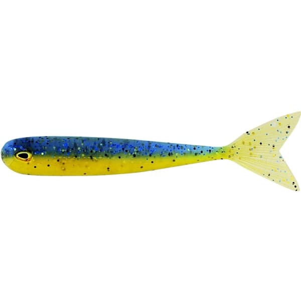 Westin Megateez V-Tail 5cm 1g Blue N' Yellow 4pcs