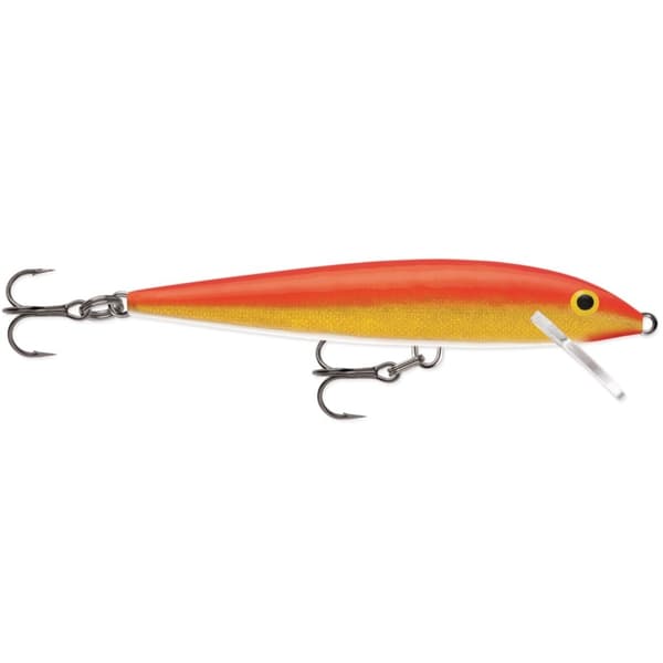 Rapala Original Floater 9cm - Gold Flourescent Red