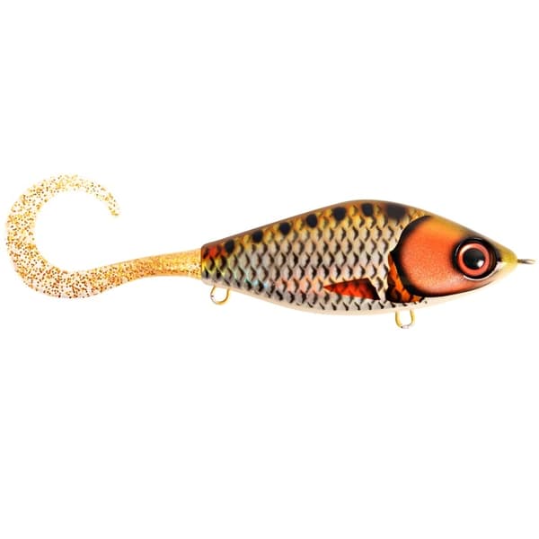 Strike Pro Guppie, 13,5cm, 120g - Golden Ridgeback - Gold Glitter