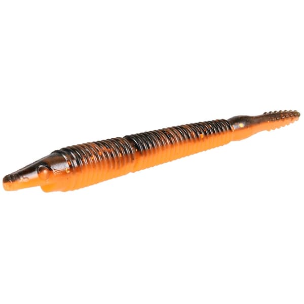 Pigster Crawler, 10cm, 3,3g - Black Pumpkin - 4pcs