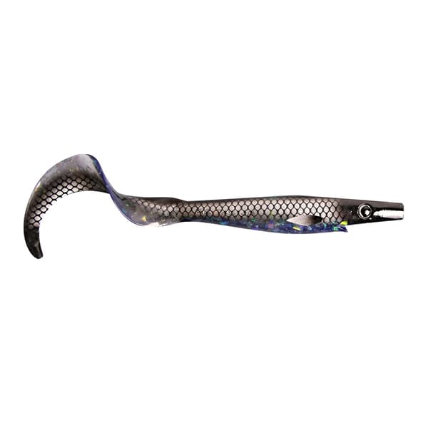 Pig Tail Jr, 23cm, 37g - Midnight Shiner - 2pcs