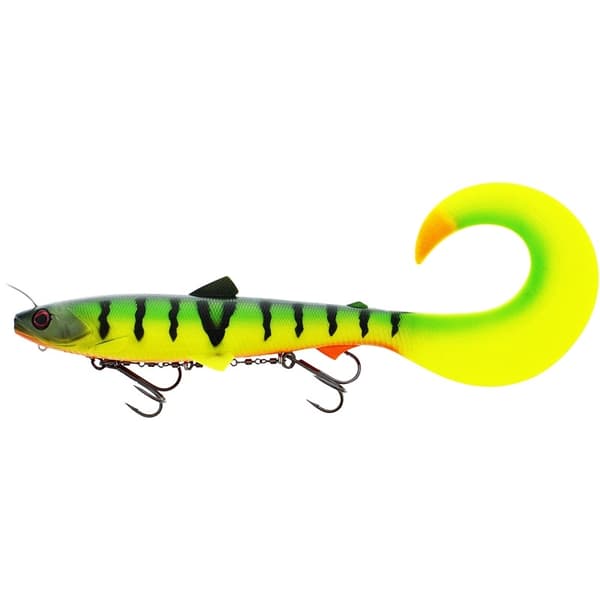 Westin Bullteez Curltail Inline 33cm 230g Sinking Tiger Perch 1pcs