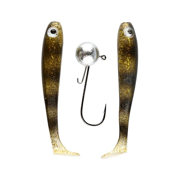 IFISH The Demon Shad 7cm, 2-pack inkl. Jiggskalle - SPDR