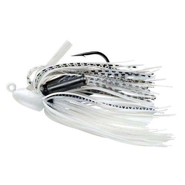 Booyah Boo Jig 7g - Pearl White Shad