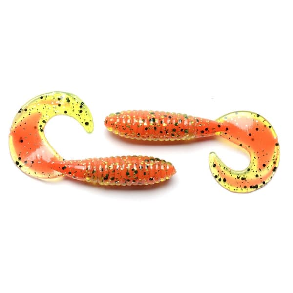 Big Bite Baits Fat Grub Tomato Core 8 cm, 10-pack