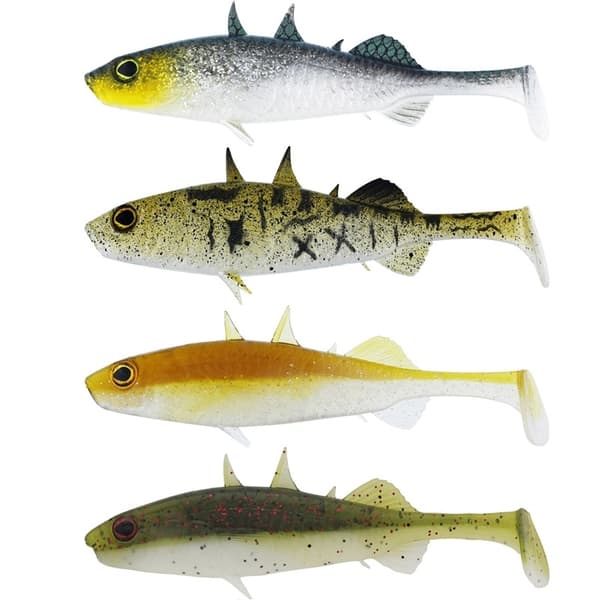 Westin Stanley The Stickleback Shadtail 5,5cm 1,5g Clear Water Mix 9 4pcs