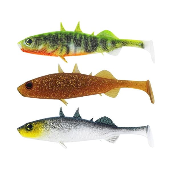 Westin Stanley The Stickleback Shadtail 7,5cm 4g Dark Water Mix 10 3pcs