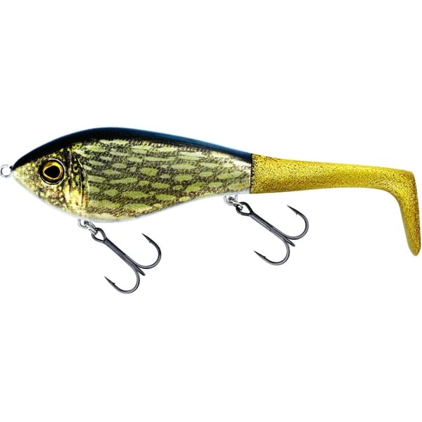 Westin Swim Tail 12cm 68g Sinking Real Pike 1 Body 2 Tails